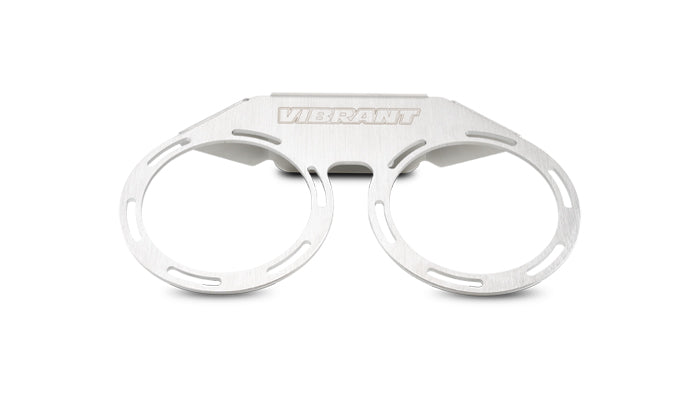 Vibrant Dual Catch Can Mount Bracket - 12779