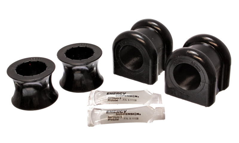 Energy Suspension 00-04 Dodge Dakota 4WD / 00-04 Durango 4WD Black 35mm Front Sway Bar Bushing Set - 5.5168G for 2000-2004 Do