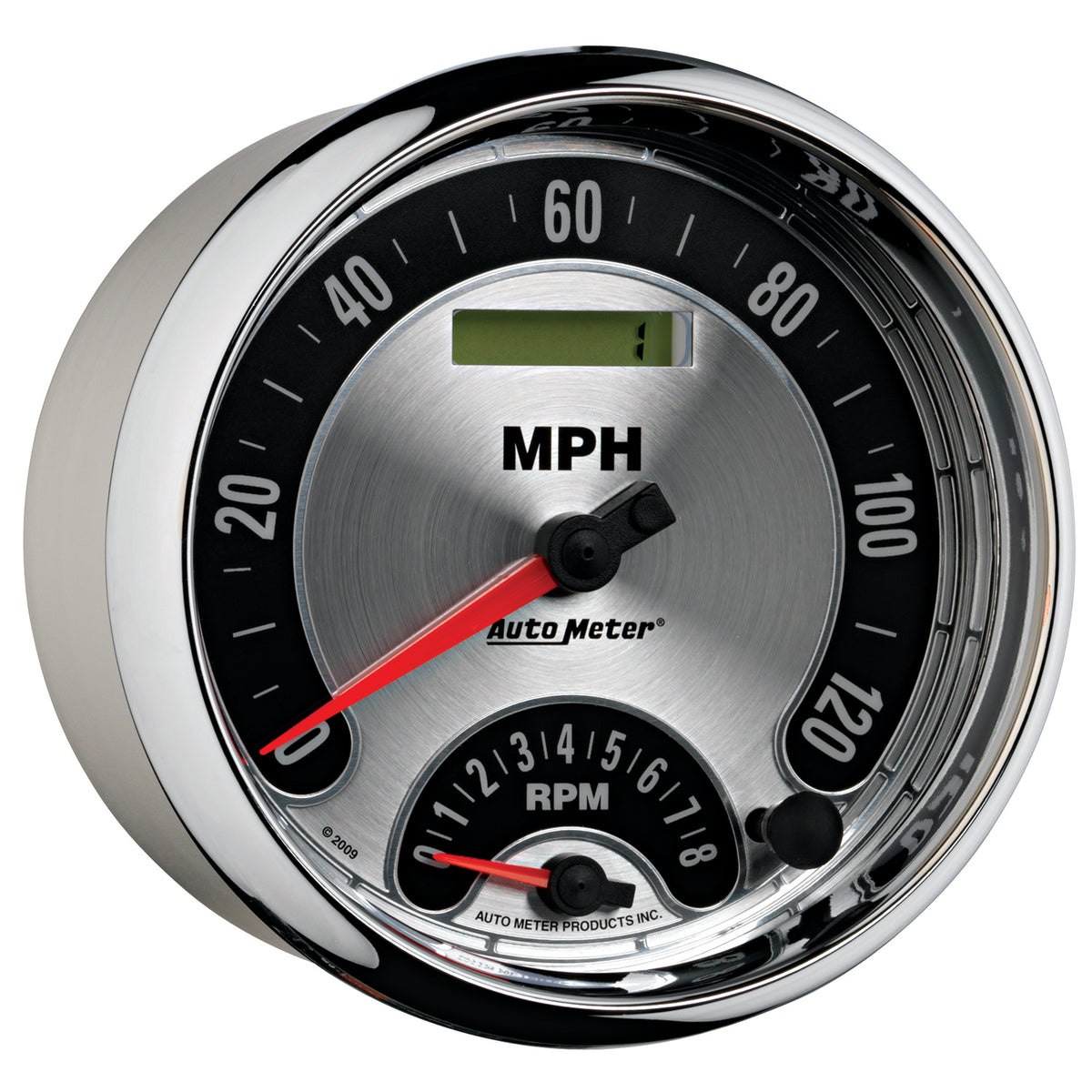 Autometer American Muscle 5in Tach Speedo Combo In-Dash - 1295
