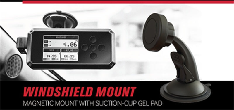 Bully Dog BDX Magnetic Suction Cup Windshield Mount - 30490 by Bully Dog - front view