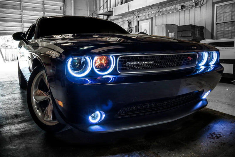 Oracle Dodge Challenger 08-14 LED Waterproof Halo Kit - White SEE WARRANTY - 1292-001