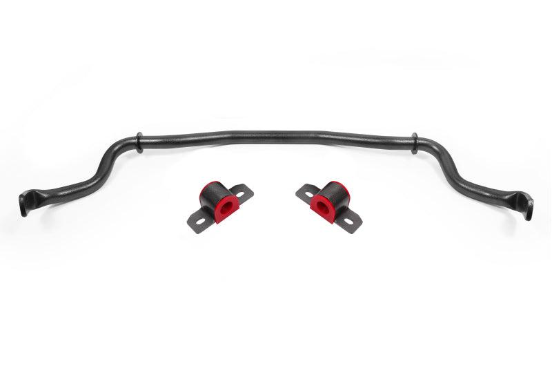 BMR 15-23 S550 Mustang Front Hollow 35mm 3-Hole Adj. Sway Bar Kit - Black Hammertone - SB044H