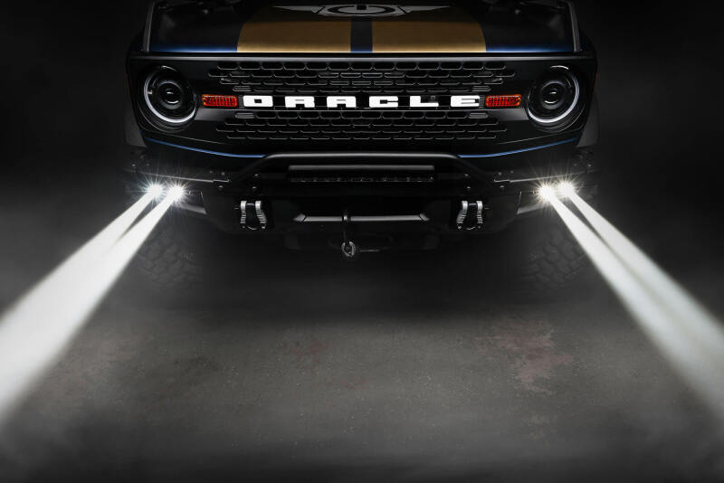 Oracle Lighting 21-24 Ford Bronco Off Road Laser and LED Fog Light Kit for Steel Bumper SEE WARRANTY - 5928-LZZ-001
