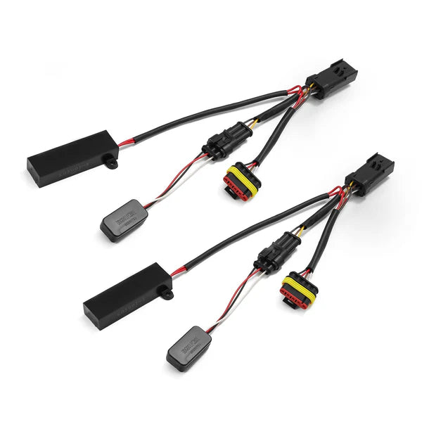 AlphaRex 13-18 Ram 1500/2500 w/Stock LED Tail Lights to AlphaRex LUXX-Series Tail Lights Converters - 640093