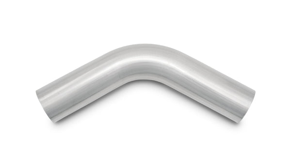 Vibrant 2.75in O.D. T304 SS 60 deg Mandrel Bend 6in x 6in leg lengths (4.125in Centerline Radius) - 13071
