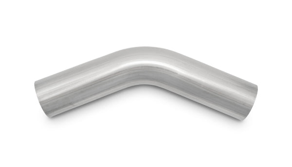 Vibrant 1.375in OD T304 SS 45 Deg Mandrel Bend - 13091