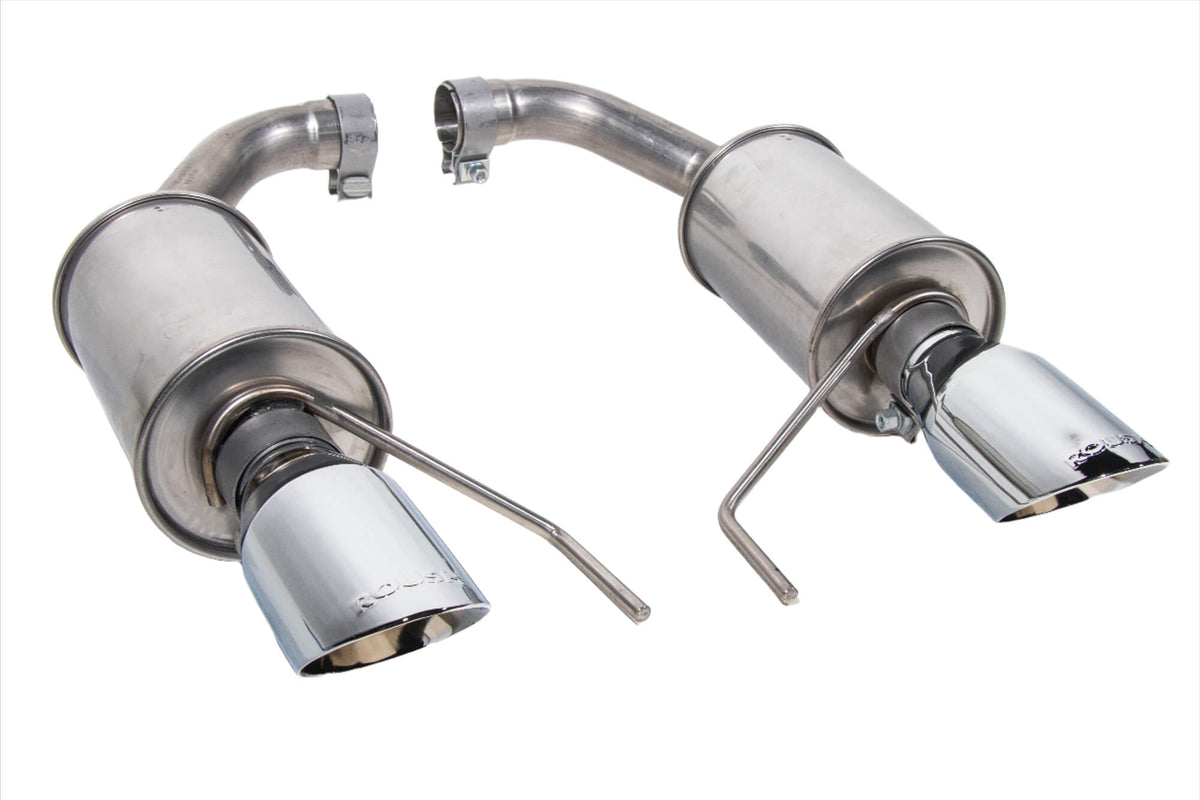 Roush 2024 Mustang GT / 2024 Mustang EcoBoost Dual Tip Axle Back Exhaust - 422333