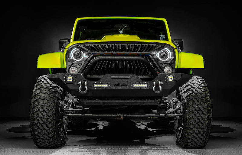 ORACLE Lighting 0718 Jeep Wrangler JK Oculus 7in ColorSHIFT BiLED Projector Headlights SEE WARRANTY - 5876-504