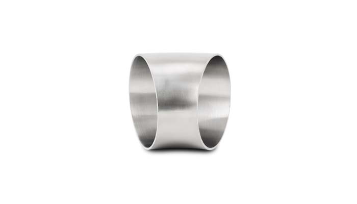 Vibrant 3in O.D. T304 SS 45 deg Mandrel Bend (3in Centerline Radius) - 13332