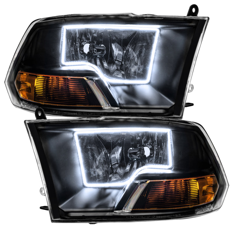 Oracle 09-12 Dodge Ram Non-Sport SMD HL - Black - White SEE WARRANTY - 8180-001