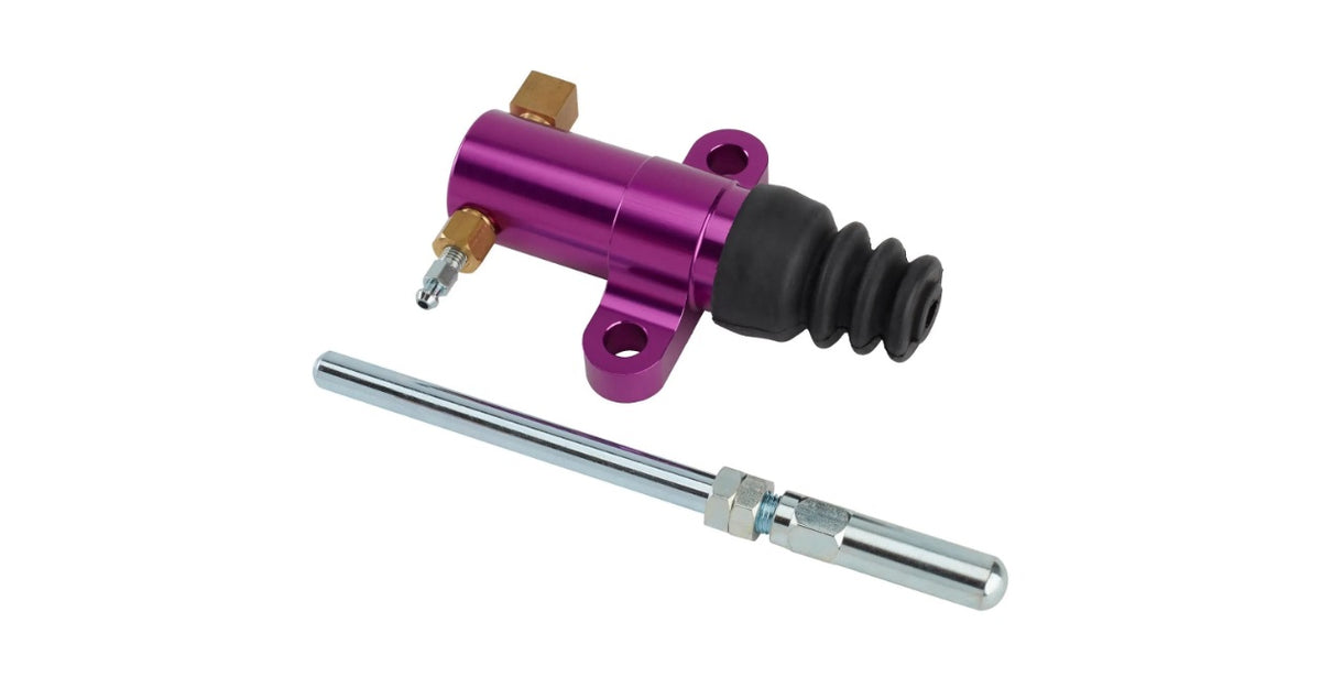 McLeod External Slave Cylinderer Universal Aluminum. Red Anadized - 139006
