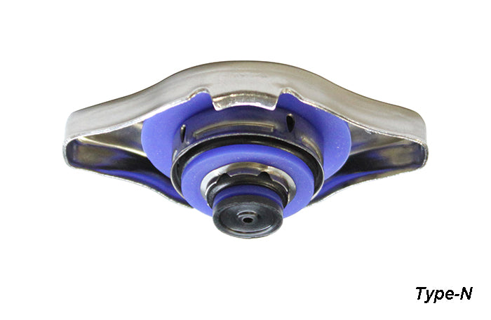 GReddy - GReddy High Pressure Radiator Cap(s) - 1.3kg/cm2 - polished/black - 13911004