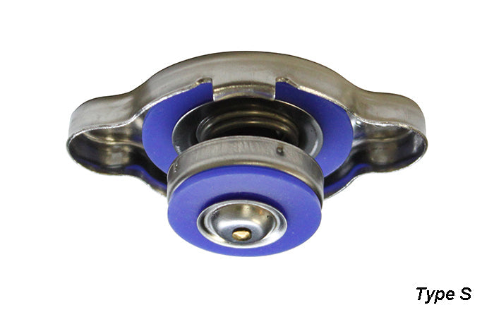 GReddy - GReddy High Pressure Radiator Cap(s) - 1.3kg/cm2 - polished/black - 13911004