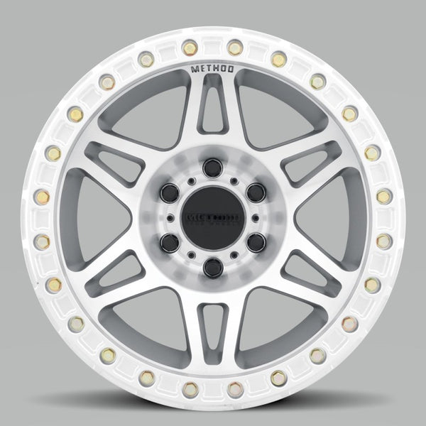 Method MR106 Beadlock 17x9 -44mm Offset 6x5.5 108mm CB Machined/Clear Coat w/BH-H24125 Wheel - MR10679060344B by Method Wheel