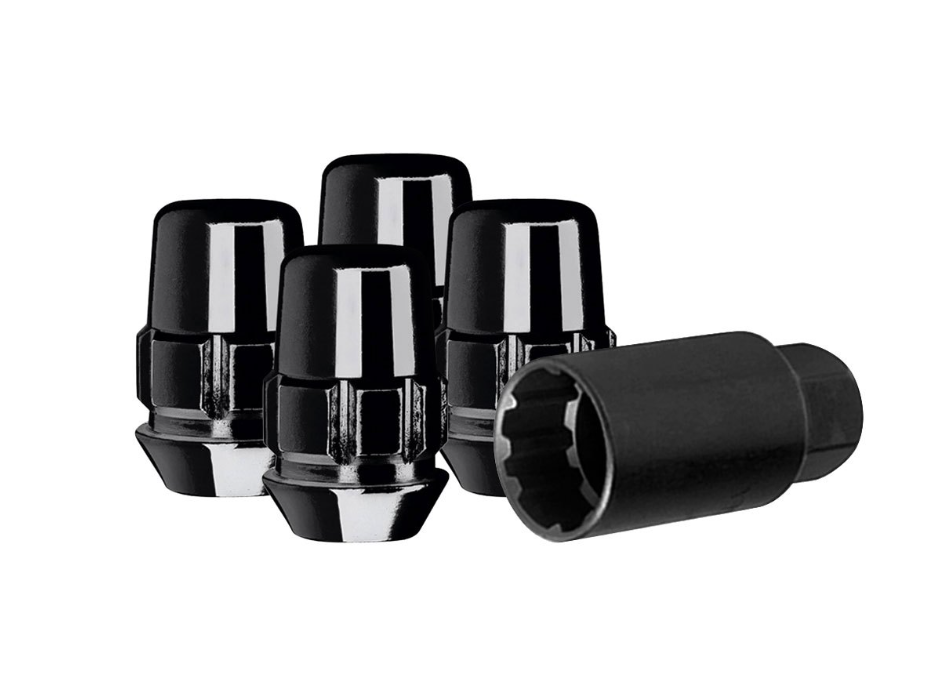 Gorilla Automotive - Gor Lock Acorn 12-1.50 Blk 13/16 Hex Clm - 71631NBC