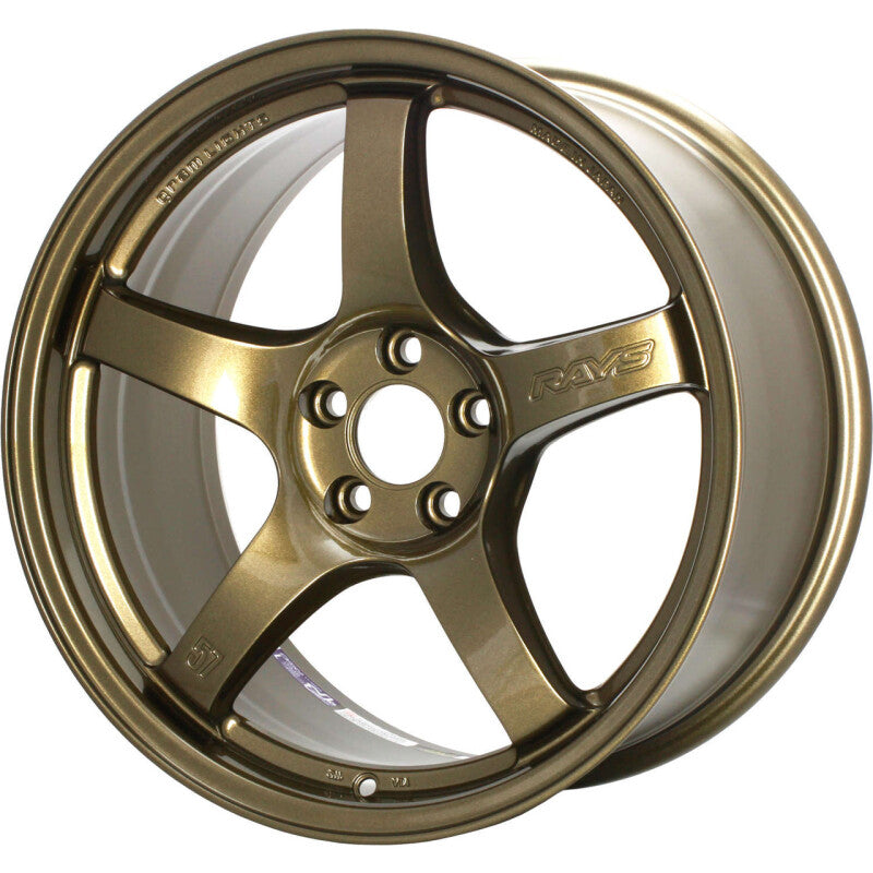Gram Lights 57CR 19x9.5 +35 5-120 Almite Gold Wheel - WGCR435WAGP