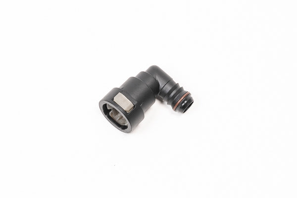 Radium Engineering 16mm SAE female to 90 degree 5/8in barb fitting - 14-0627