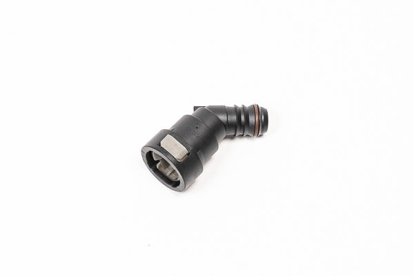 Radium 16mm SAE Female to 45deg 5/8in Barb - 14-0628