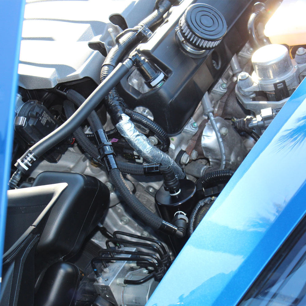 UPR - Single Valve Oil Catch Can (fits 14-17 Corvette C7 NON-Z51) UPR - 5030-96-1