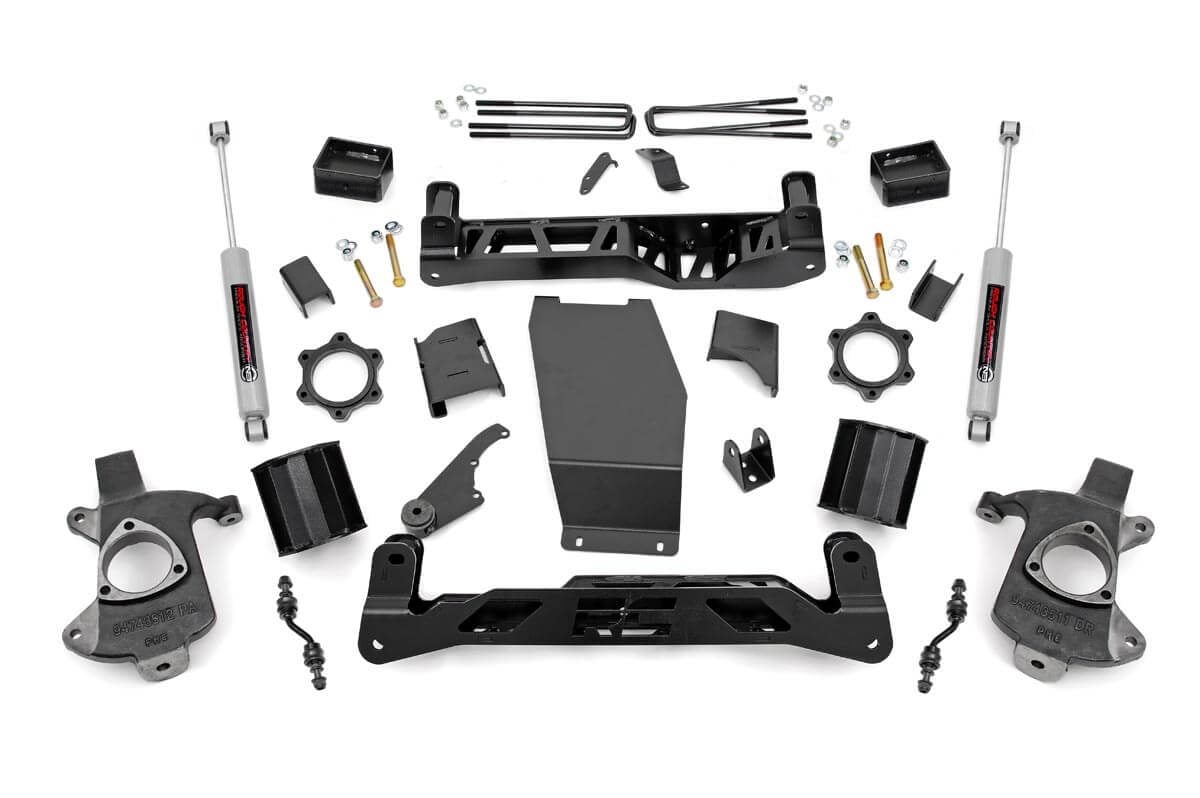 5 Inch Lift Kit | Alum/Stamp Steel | Chevy/GMC 1500 (14-18 &amp; Classic)