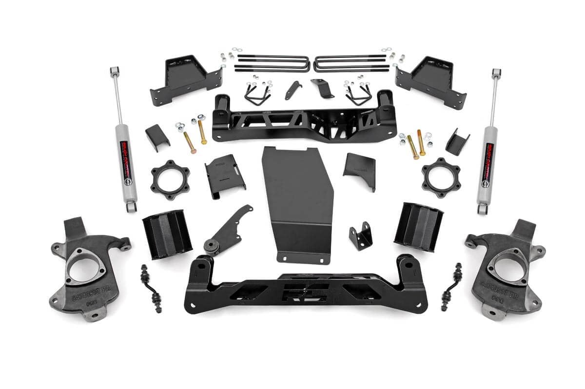 6 Inch Lift Kit | Alum/Stamp Steel | Chevy/GMC 1500 (14-18 &amp; Classic)