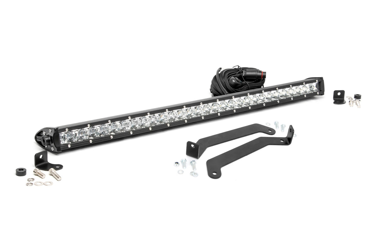 LED Light Kit | Bumper Mount | 30&quot; Chrome Single Row | Subaru Forester (14-18)