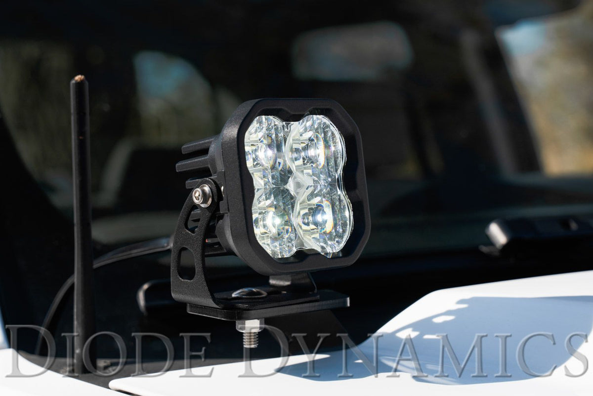 Diode Dynamics 14-19 Silverado/Sierra SSC2 LED Ditch Light Kit Sport - White Combo - DD6659