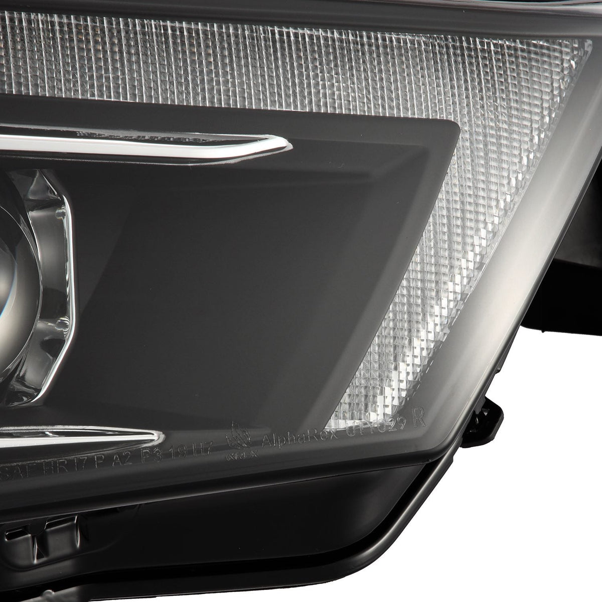 AlphaRex Black Pro Series Headlights - 880843 by AlphaRex - close-up