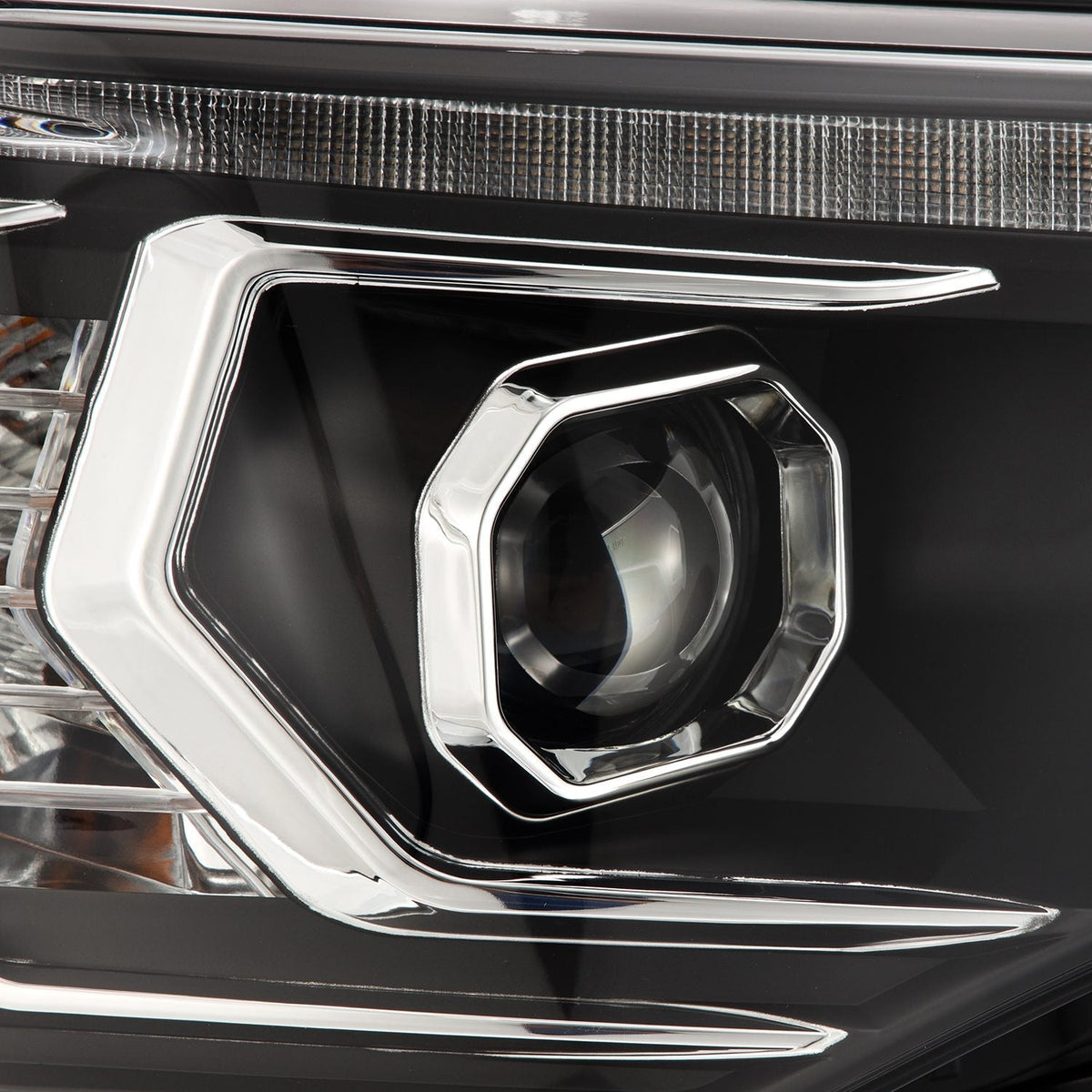 AlphaRex Black Pro Series Headlights - 880843 by AlphaRex - side view