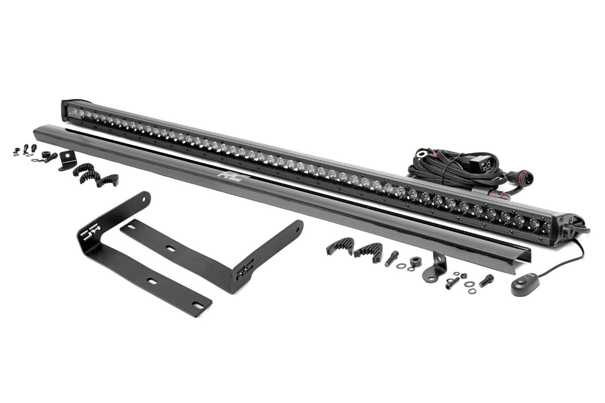 50&quot; Single Row LED Light Kit | Black Series | Front-Facing | Kubota RTV-X900/RTV-X1100