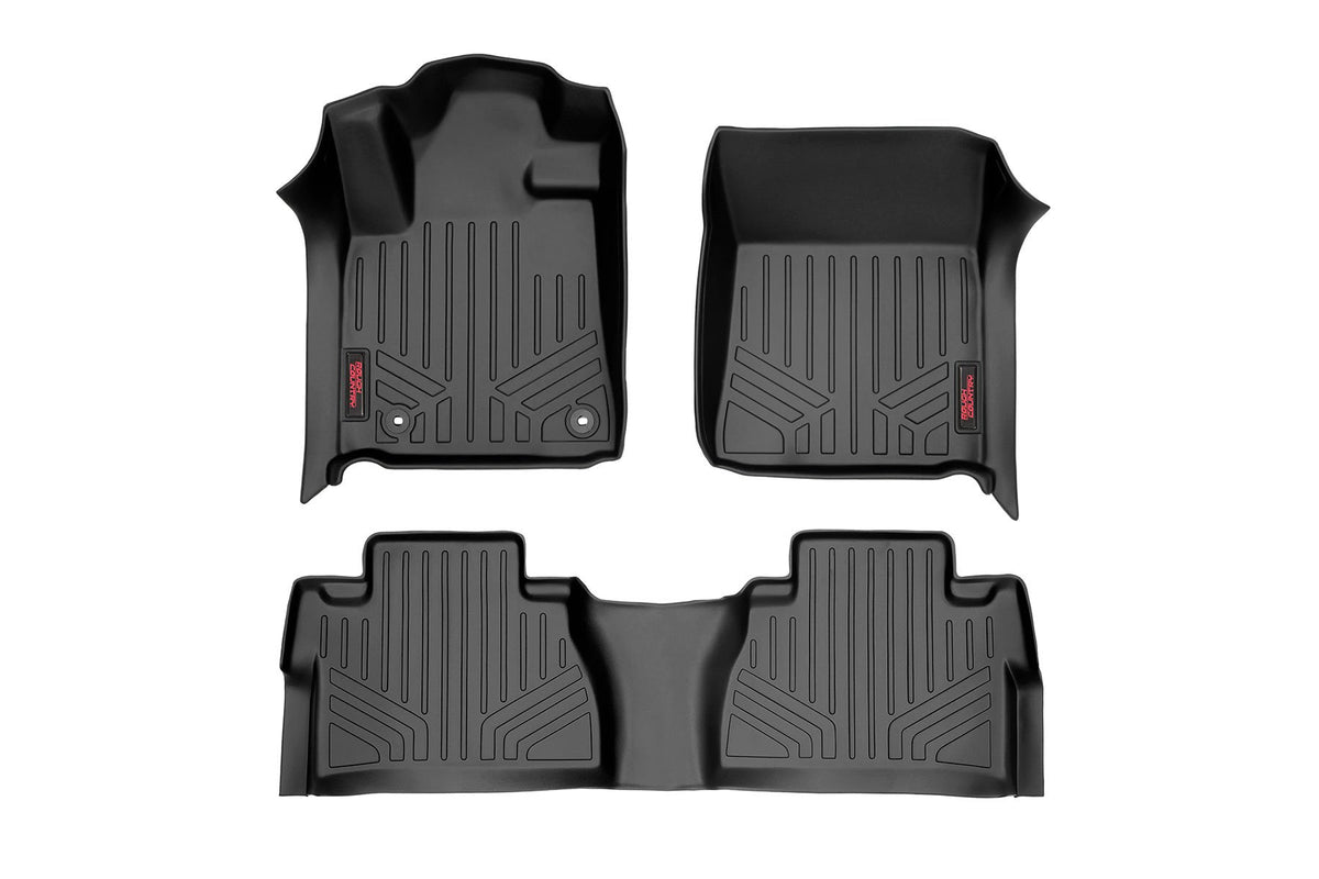 Floor Mats | FR &amp; RR | CrewMax | Toyota Tundra 2WD/4WD (2014-2021)