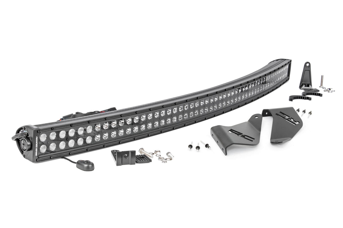 LED Light | Rear Mount | 50&quot; Black Pair | Polaris Ranger 1000/Ranger XP 900/1000