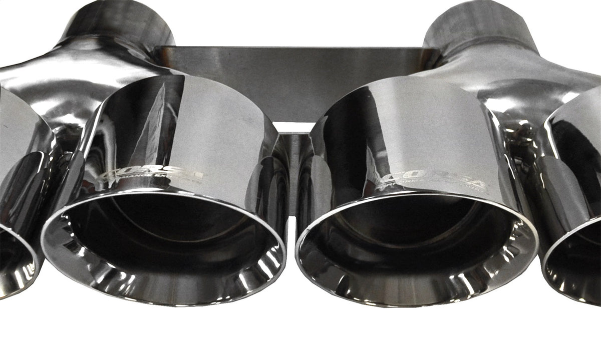 Corsa 14 Chevy Corvette C7 Stainless Steel Exhaust Tip Kit - 14062