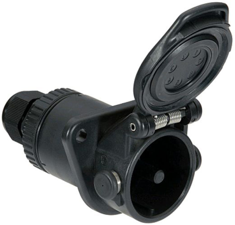 Hella Socket 24V 7 Pole Abs - 007645021