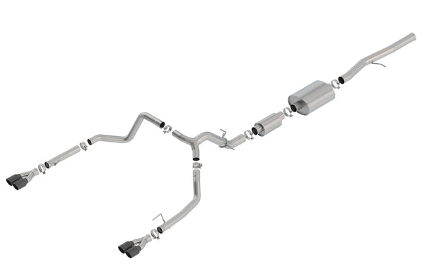 Borla 19 Chevrolet Silverado/GMC Sierra 1500 6.2L SS (S-Type) Catback Exhaust