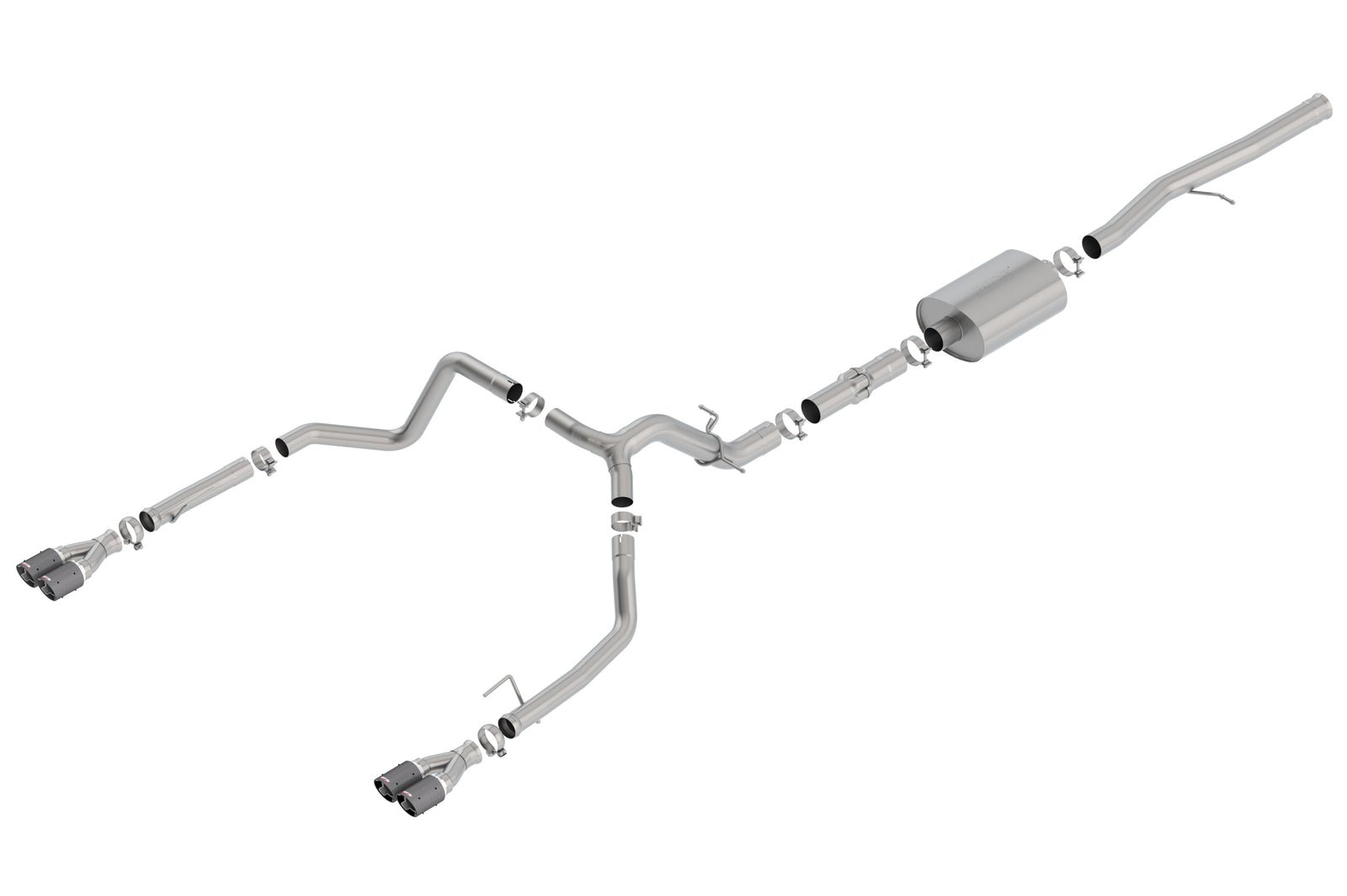 Borla 19 Chevrolet Silverado/GMC Sierra 1500 6.2L SS ATAK Catback Exhaust