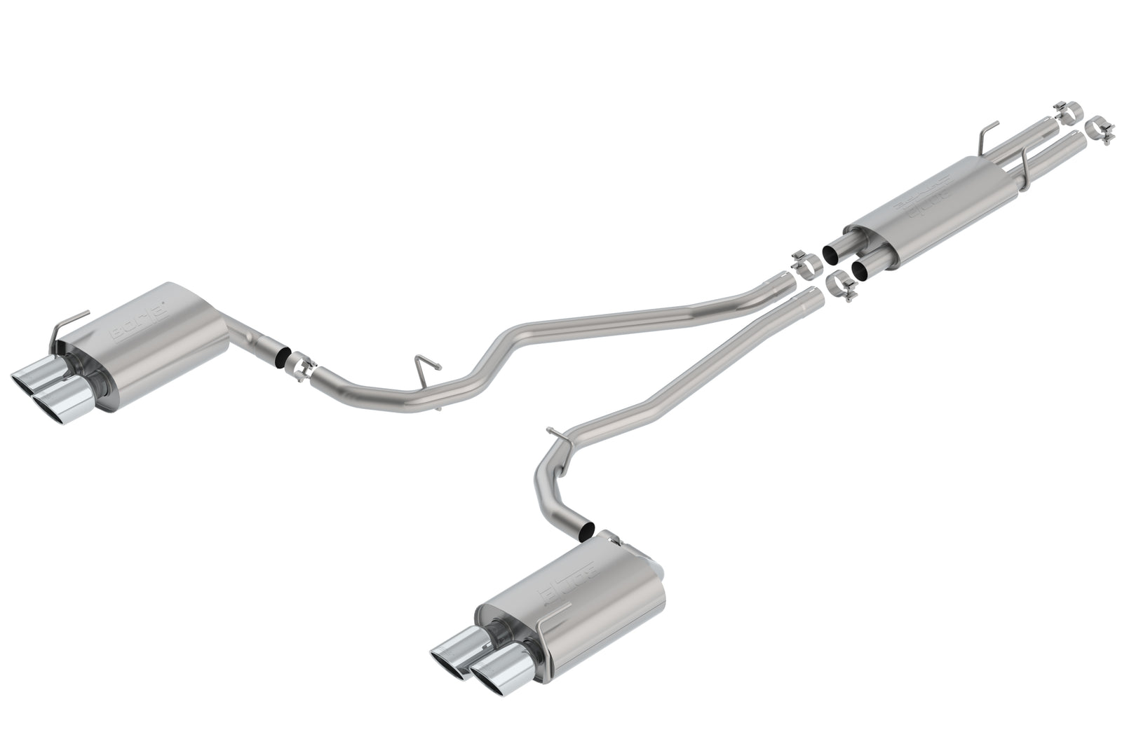 Borla 20-25 Ford Explorer ST 3.0L V6 2.25in S-type Exhaust