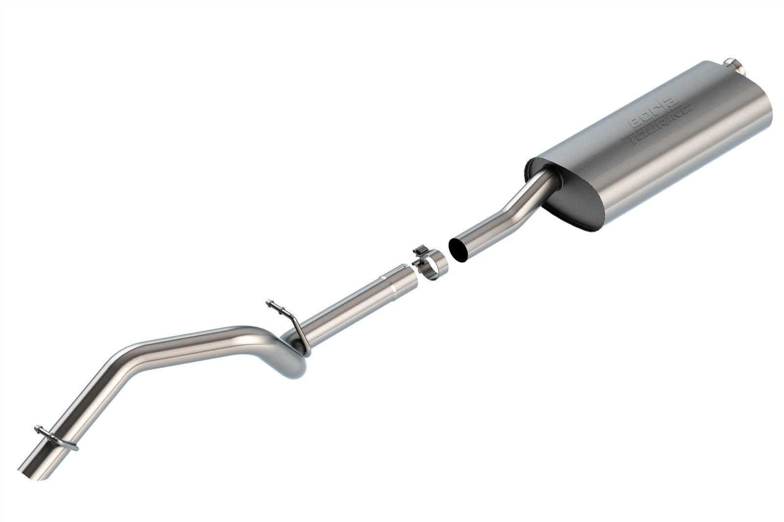 Borla 18-23 Jeep Wrangler JLU 3.6L V6 Climber Turn Down Exit Cat-Back Exhaust