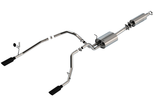 Borla 19-22 RAM 1500 3.6L V6 4DR 140.5/144.6/153.5 WB 2.25in S-Type Cat-Back