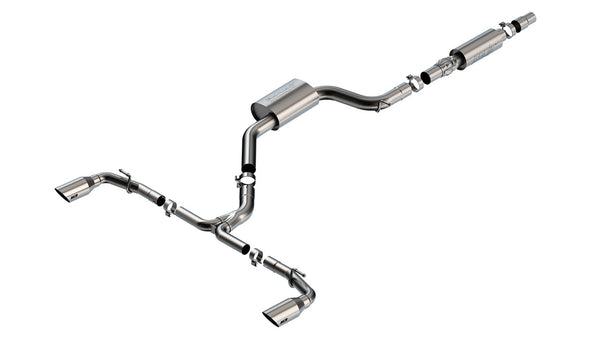 Borla 22-23 Volkswagen Golf GTI 2.0L AT/MT 3inch S-Type Cat-Back Exhaust