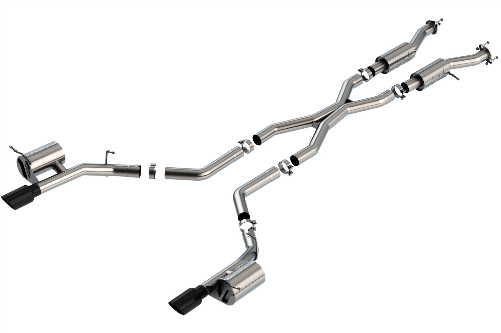 Borla 2021+ Dodge Durango SRT Hellcat 6.2L V8 AWD S-Type Cat-Back Exhaust System