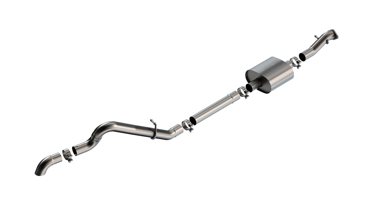 Borla 21-25 Ford Bronco 2.3L 2DR/4DR T-304 Stainless Steel Cat-Back S-Type Exhaust