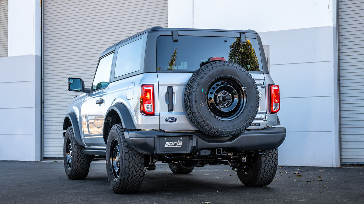 Borla 21-25 Ford Bronco 2.7L 2DR/4DR T-304 Stainless Steel Cat-Back Touring Exhaust