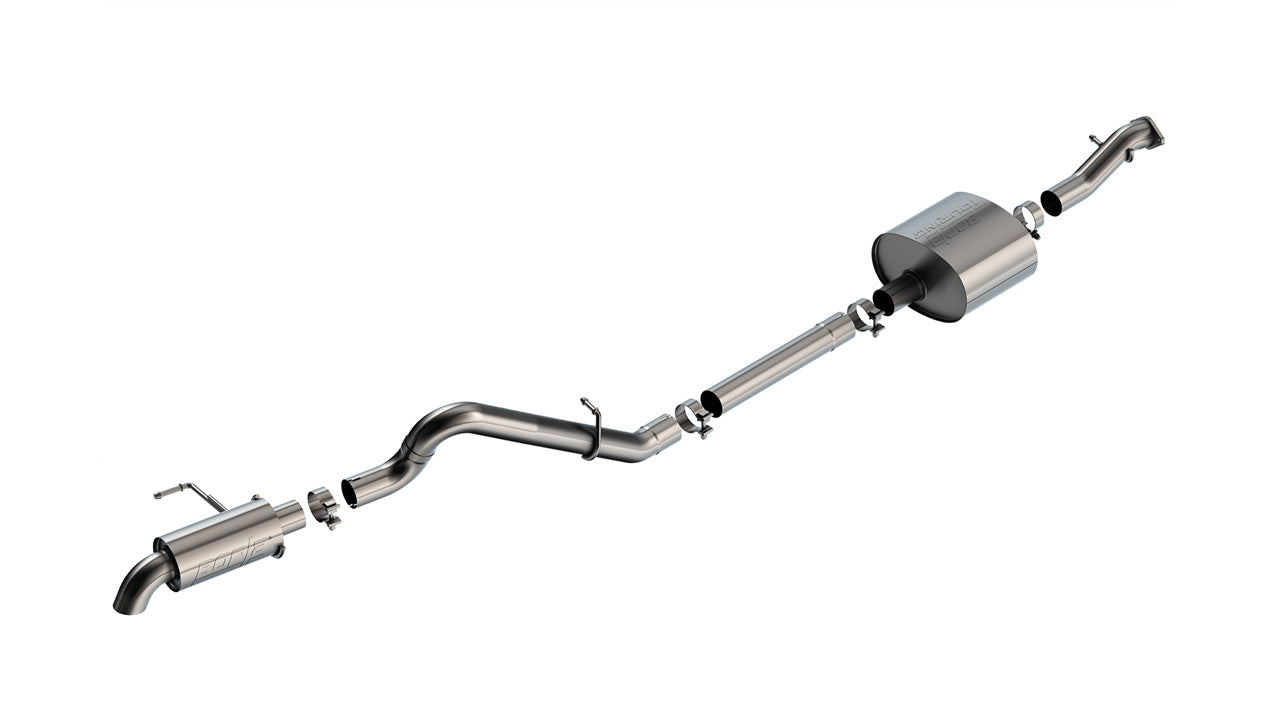 Borla 21-25 Ford Bronco 2.7L 2DR/4DR T-304 Stainless Steel Cat-Back Touring Exhaust