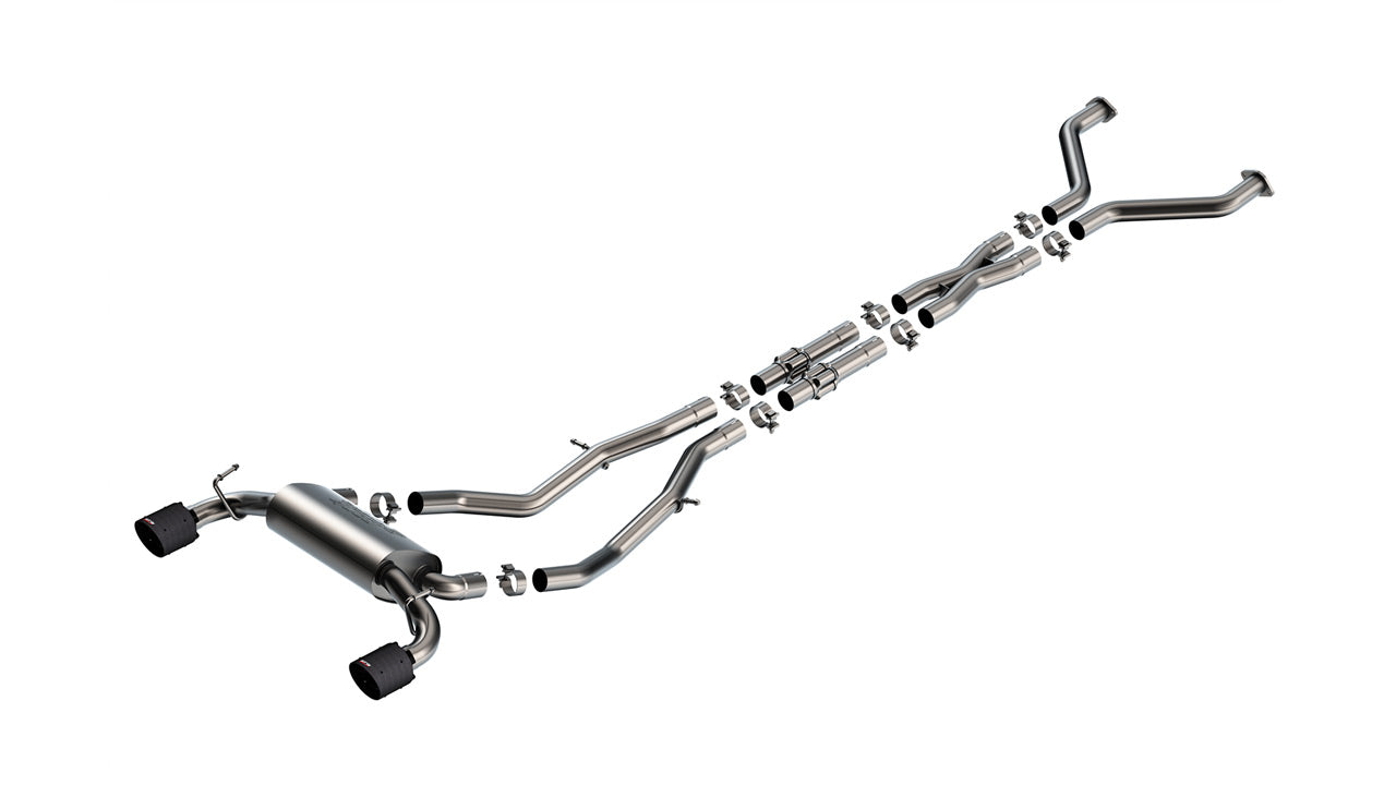 Borla 23-24 Nissan Z 2.5in S-Type Cat Back Exhaust 4.5in Tip