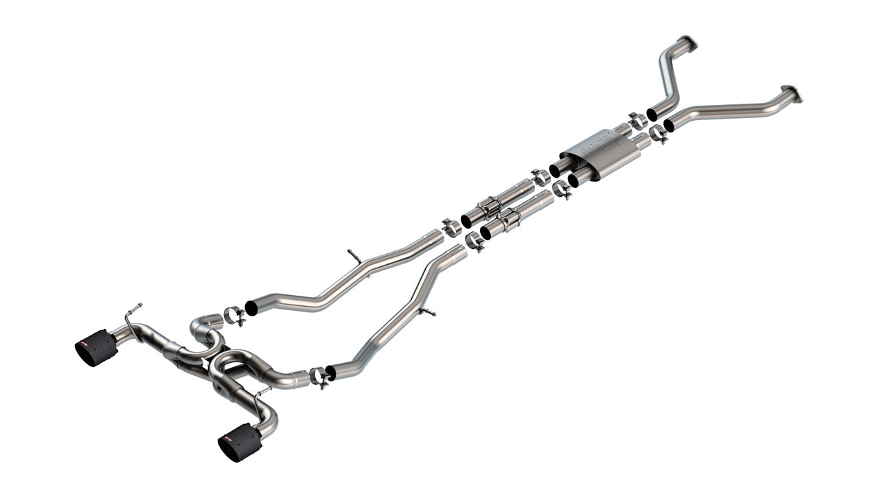 Borla 23-24 Nissan Z 2.5in ATAK Cat Back Exhaust 4.5in Tip