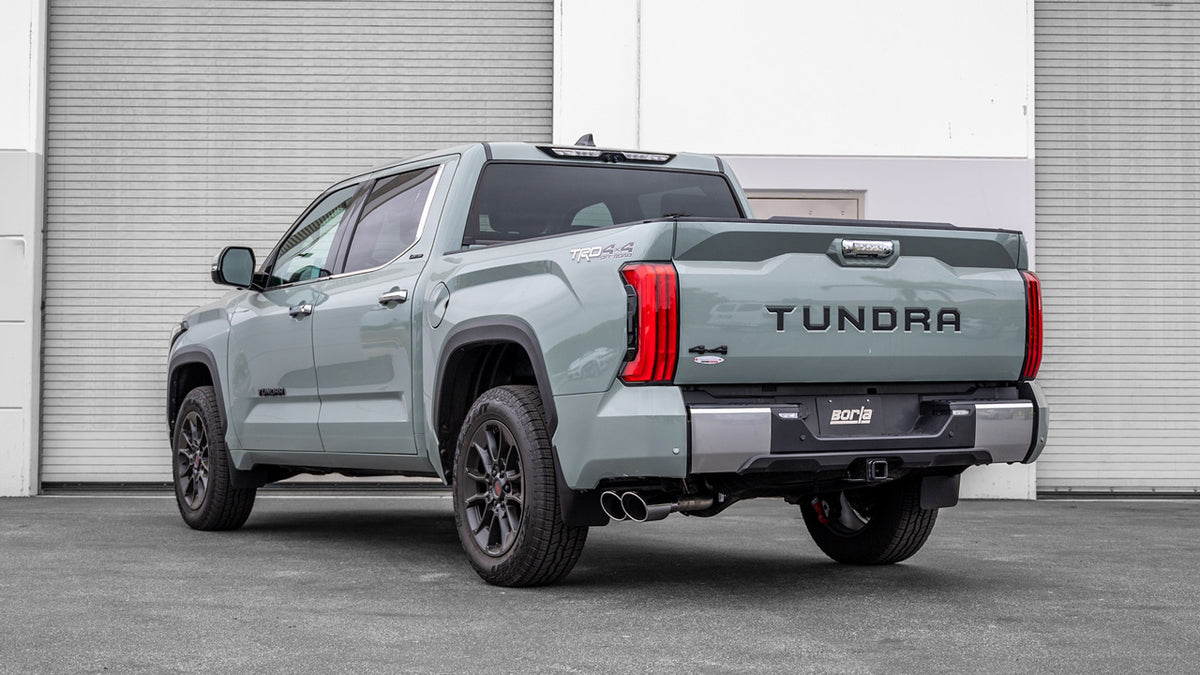 Borla 22+ Toyota Tundra 3.4L V6 (Inc. Hyb.) Ext. Cab/STD Bed/145.7in WB ATAK Cat-Back