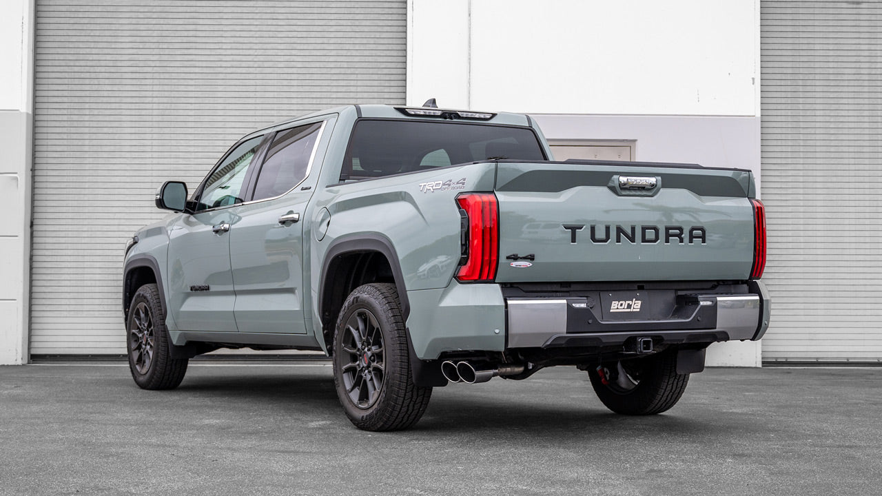 Borla 22+ Toyota Tundra 3.4L V6 (Inc. Hyb.) Ext. Cab/STD Bed/145.7in WB ATAK Cat-Back