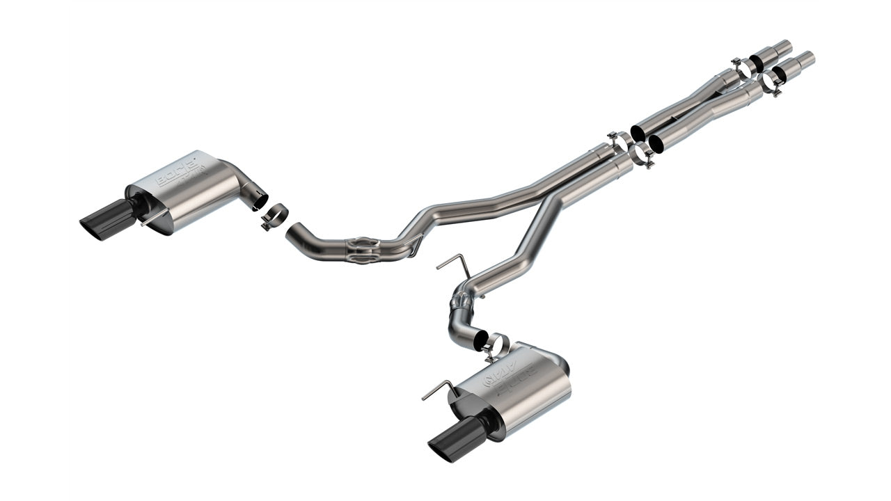 Borla 2024 Ford Mustang GT 5.0L V8 w/o Active Exhaust ATAK Cat-Back Exhaust System