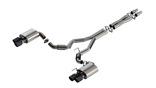 Borla 2024 Ford Mustang GT 5.0L V8 w/ Active Exhaust S-Type Cat-Back Exhaust System